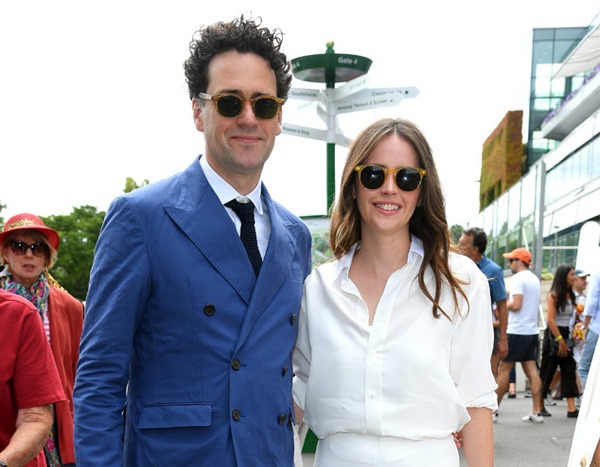 Felicity Jones and Charles Guard from Wimbledon 2019: Star Sightings